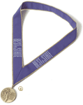 medal on ribbon